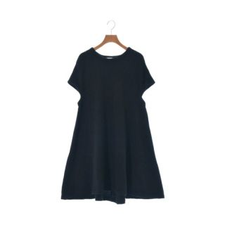 バレンシアガ(Balenciaga)のBALENCIAGA バレンシアガ ワンピース 40(M位) 黒 【古着】【中古】(ひざ丈ワンピース)