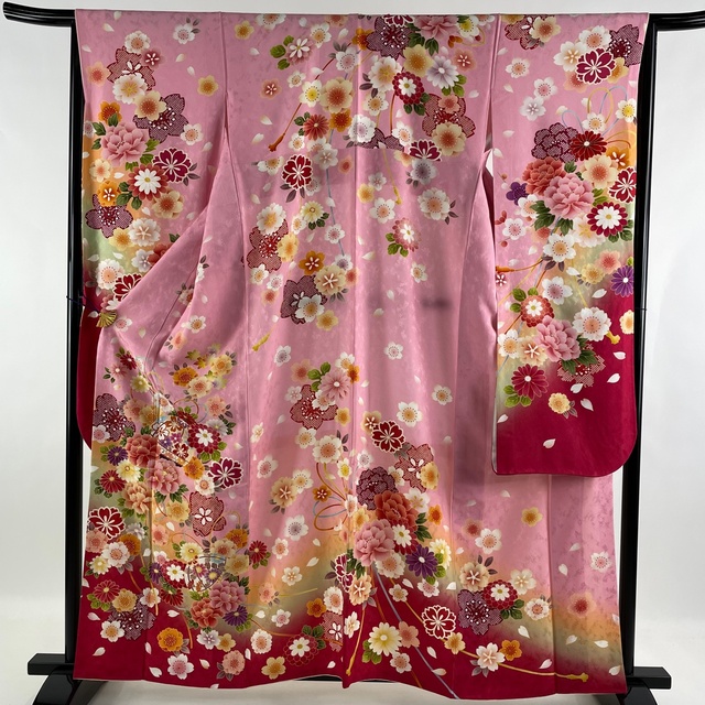 振袖 美品 名品 身丈161cm 裄丈65.5cm 正絹 【中古】 | フリマアプリ ラクマ 振袖 美品 名品 身丈161cm 裄丈65.5cm 正絹 【中古】 | フリマアプリ ラクマ