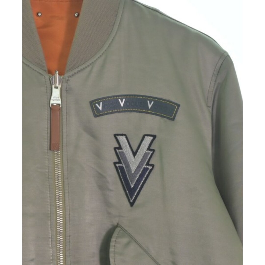 LOUIS VUITTON ミリタリーブルゾン 48(L位) カーキ | distrasa