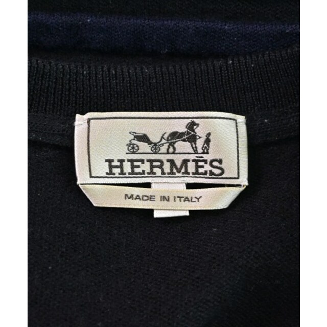 HERMES エルメス ニット・セーター L 黒