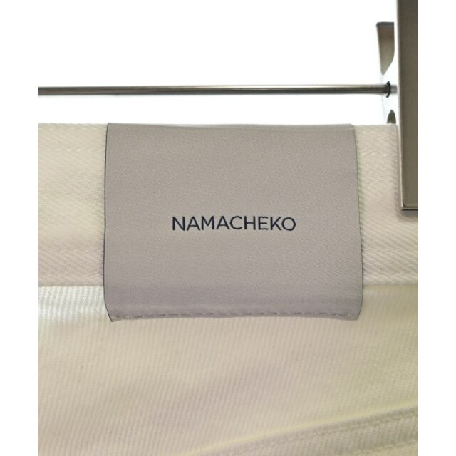 NAMACHEKO ナマチェコ デニムパンツ XS 白系(デニム) 2