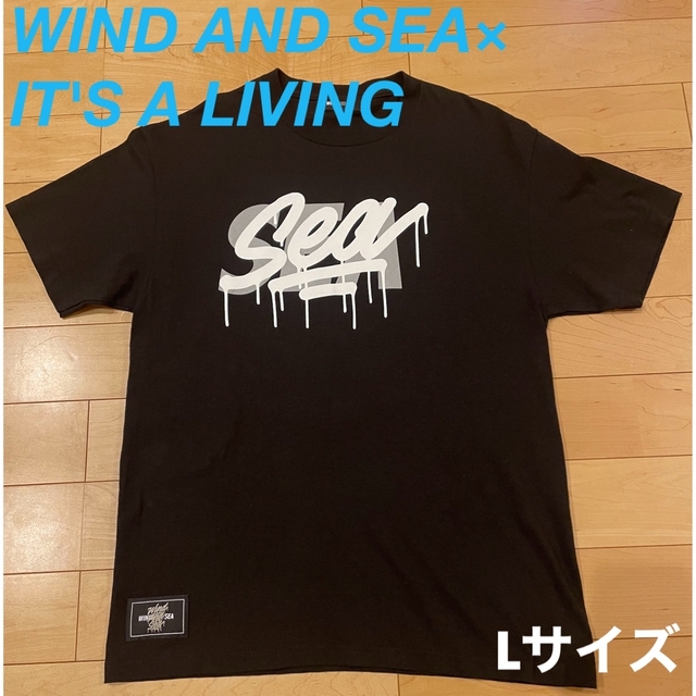 【新品】WIND AND SEA  IT'S A LIVING Tシャツ L