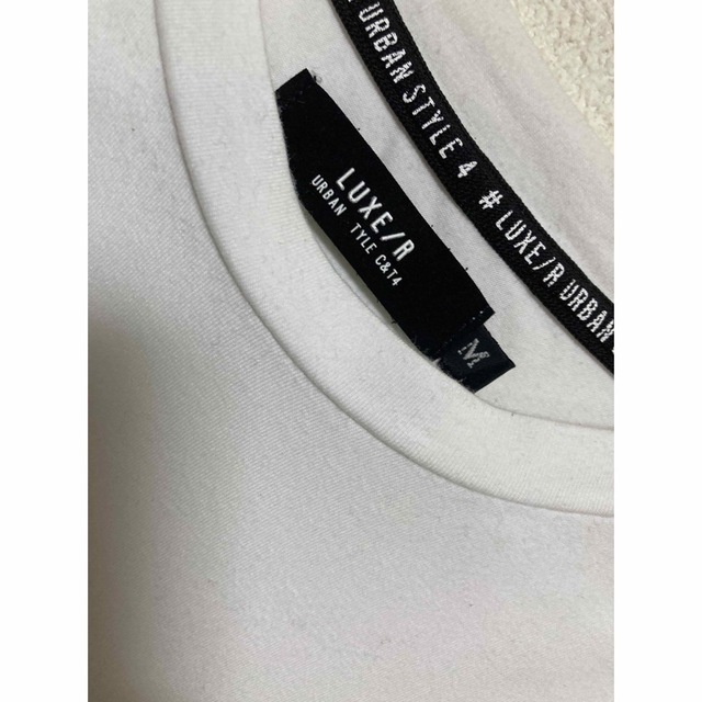 LUXE/R ラグジュ ボックスロゴ PUワッペン 半袖 Tシャツ メンズのトップス(Tシャツ/カットソー(半袖/袖なし))の商品写真