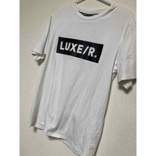 LUXE/R ラグジュ ボックスロゴ PUワッペン 半袖 Tシャツ(Tシャツ/カットソー(半袖/袖なし))