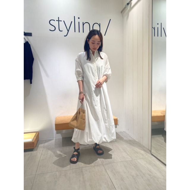 新品未使用！styling/シャツワンピース