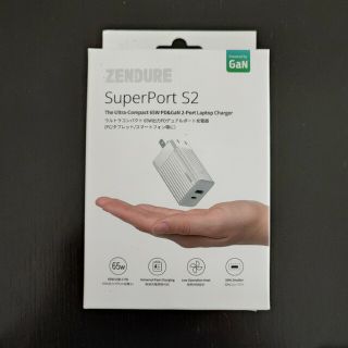 Zendure 65W 急速充電器 Superport S2 PSE認証(バッテリー/充電器)