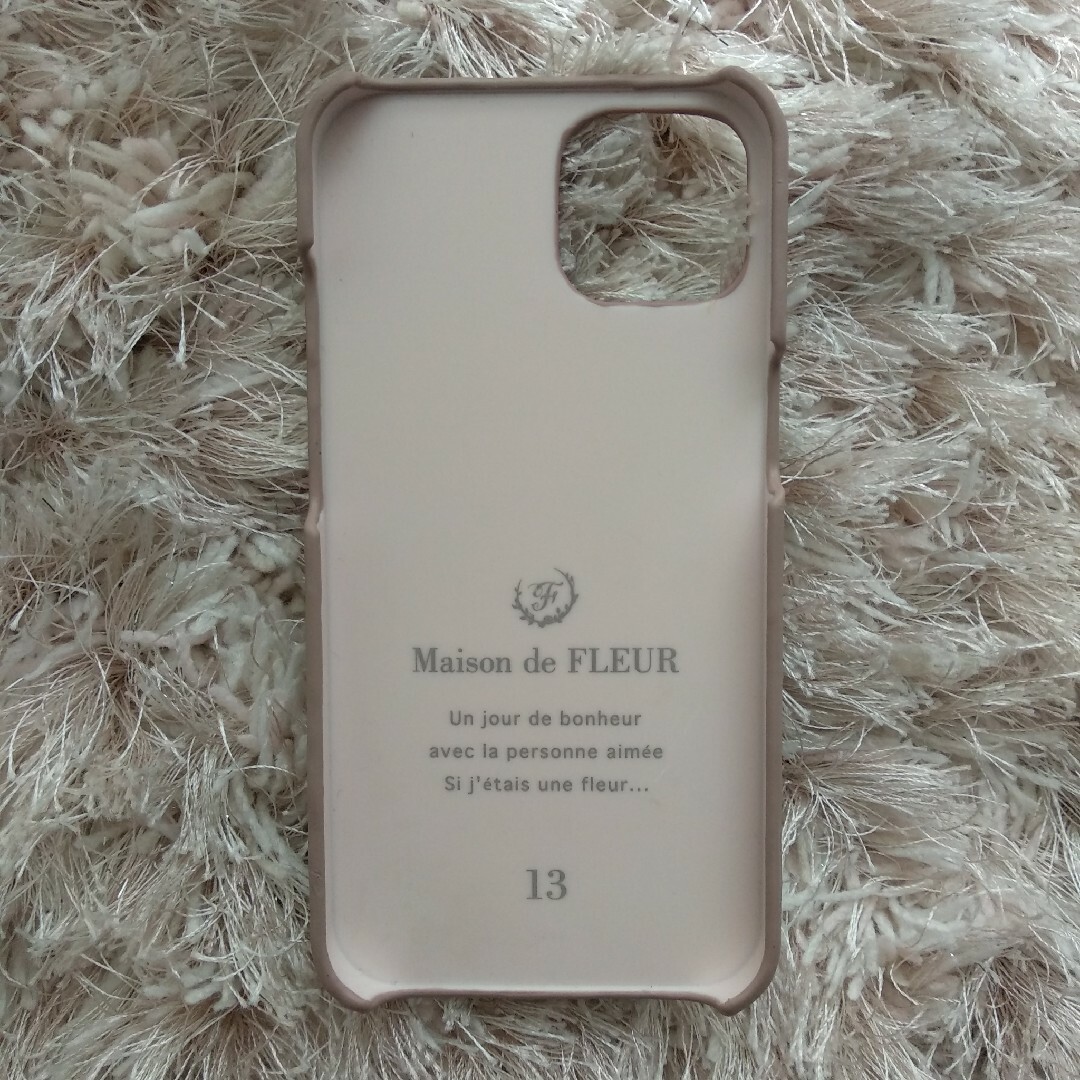 Maison de FLEUR(メゾンドフルール)のメゾンドフルール EC限定ビジューベルト iPhone12/12Proケース スマホ/家電/カメラのスマホアクセサリー(iPhoneケース)の商品写真