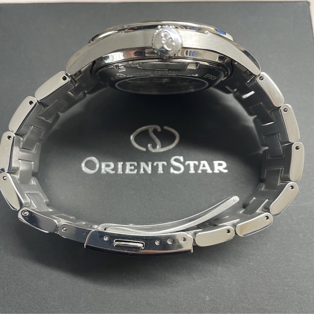 ORIENT(オリエント)の【美品】オリエントスター コンテンポラリー スリムデイト メンズの時計(腕時計(アナログ))の商品写真