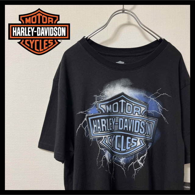 Harley Davidson - 【新品タグ付】希少柄 HARLEY-DAVIDSON サンダー T