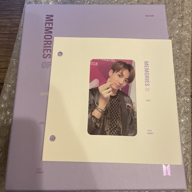 BTS  memories2018 Blu-ray  トレカ　グク