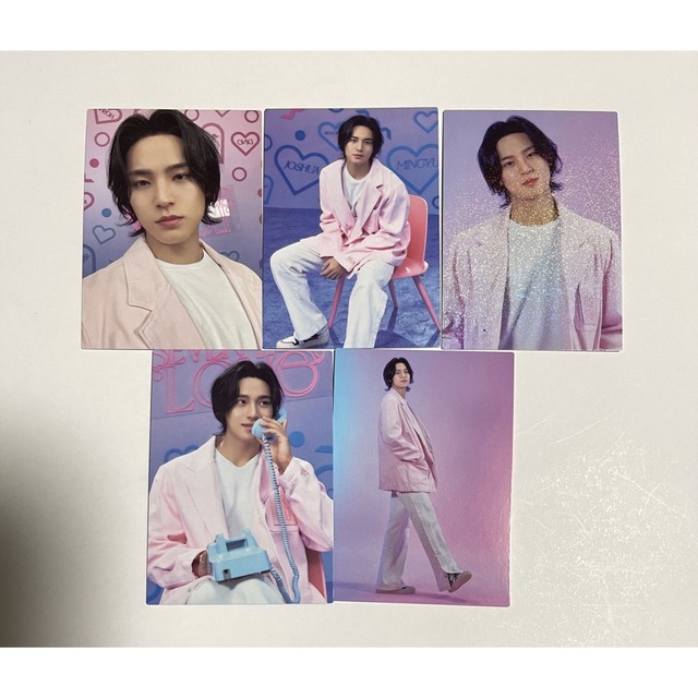 SEVENTEEN(セブンティーン)の⚪️SEVENTEEN LOVE トレカ コンプリート ミンギュ エンタメ/ホビーのタレントグッズ(アイドルグッズ)の商品写真