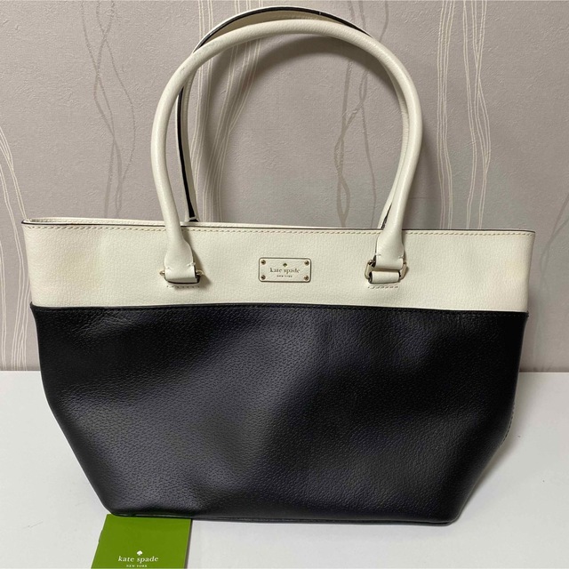 kate spade ケイトスペード トートバッグ バイカラー A4収納 牛皮