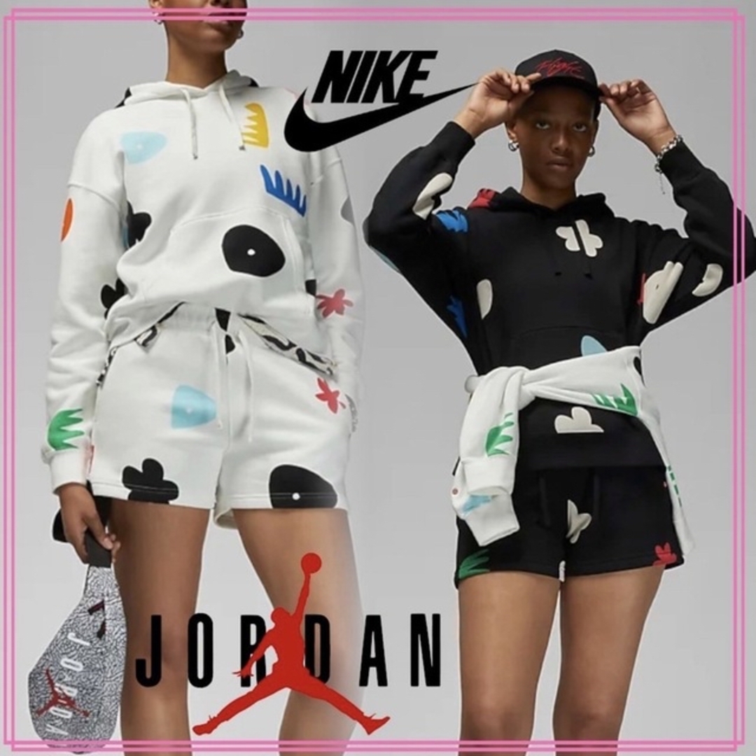 Jordan Brand（NIKE）(ジョーダン)のJORDAN BRAND AS W J BRKLN FLC SH AS Lサイズ レディースのパンツ(ハーフパンツ)の商品写真