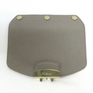 フルラ(Furla)のフルラ 小物美品  - グレーベージュ レザー(その他)