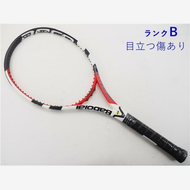 320ｇ張り上げガット状態テニスラケット バボラ アエロストーム 2007年モデル【トップバンパー割れ有り】 (G2)BABOLAT AERO STORM 2007
