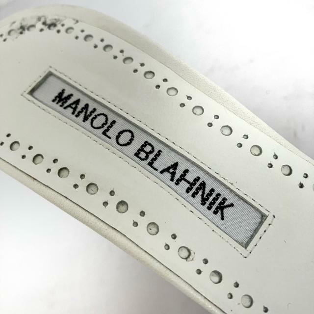 MANOLO BLAHNIK(マノロブラニク)のマノロブラニク ミュール 35 レディース - レディースの靴/シューズ(ミュール)の商品写真