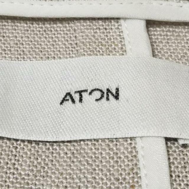 ATON(エイトン)のエイトン レディースパンツスーツ美品  - レディースのフォーマル/ドレス(スーツ)の商品写真