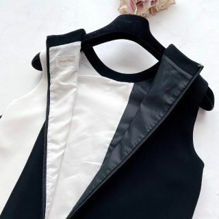 【GRACECLASS】未使用*22AW ビジューラインドレス ワンピース 36