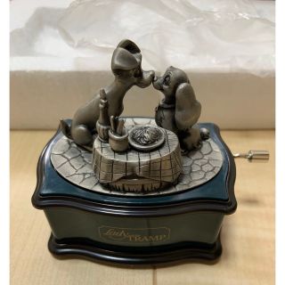 レアわんわん物語愛を奏でるオルゴールオブジェ ディズニー