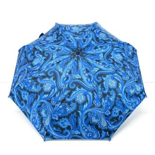 エトロ(ETRO)のエトロ 折りたたみ傘美品  - ペイズリー柄(傘)