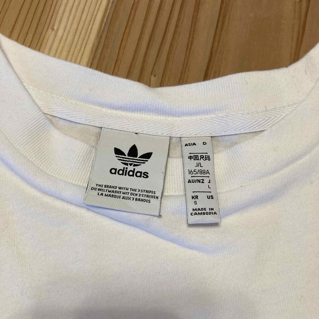 adidas(アディダス)の2  adidas  トップス　tシャツ キッズ/ベビー/マタニティのキッズ服女の子用(90cm~)(Tシャツ/カットソー)の商品写真