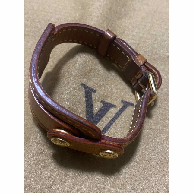 正規品ルイ ヴィトン LOUIS VUITTON レザーブレスレット 1