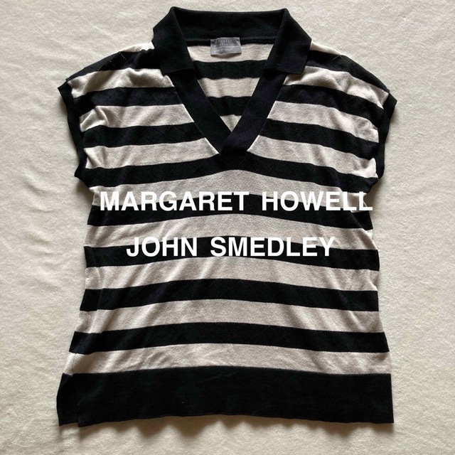 MARGARET HOWELL × JOHN SMEDLEY ニット　ポロシャツ