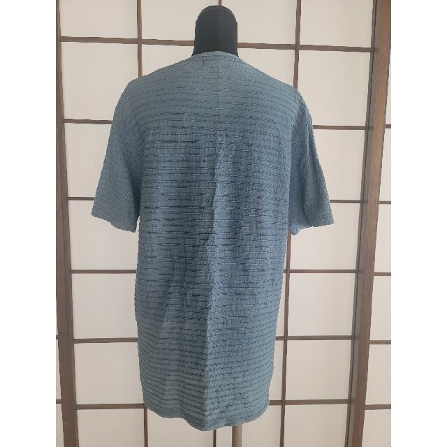 AZUL by moussy(アズールバイマウジー)の【新品未使用】AZUL by moussy Tシャツ トップス Mサイズ ブルー メンズのトップス(Tシャツ/カットソー(半袖/袖なし))の商品写真