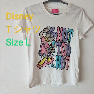ディズニー(Disney)のディズニーＴシャツ　デイジーダック(Tシャツ(半袖/袖なし))
