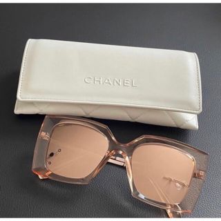 シャネル(CHANEL)のシャネル　CHANEL サングラス　ベージュピンク(サングラス/メガネ)