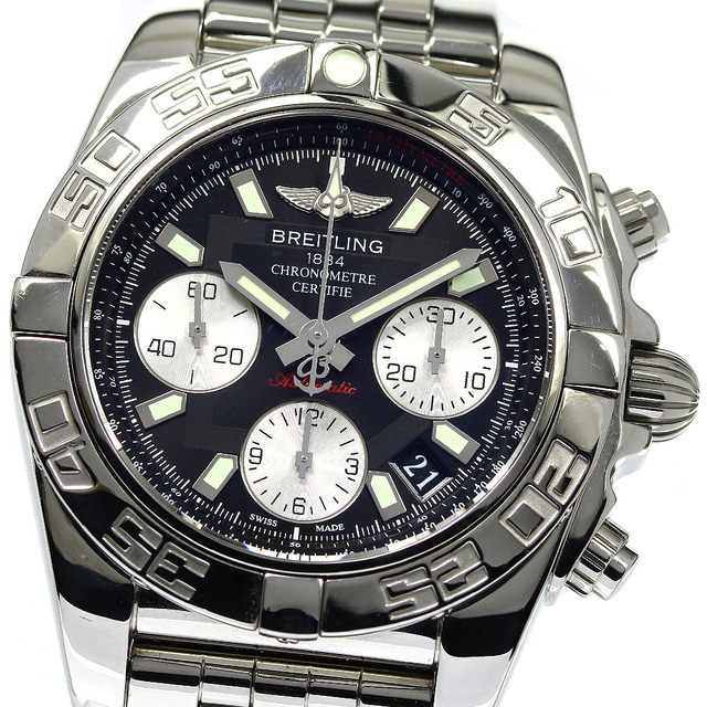 ブライトリング BREITLING AB0140 クロノマット41 クロノグラフ 自動巻き メンズ 良品 _754301