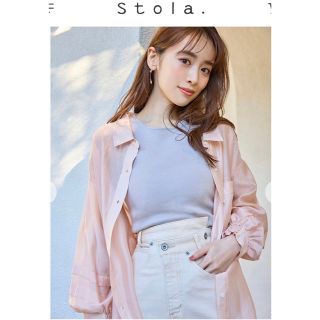 シアーシャツ  ストラ　36  stola. シャツ