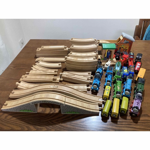 THOMAS - トーマス 木製レールセット ラーニングカーブ ジャンクの通販