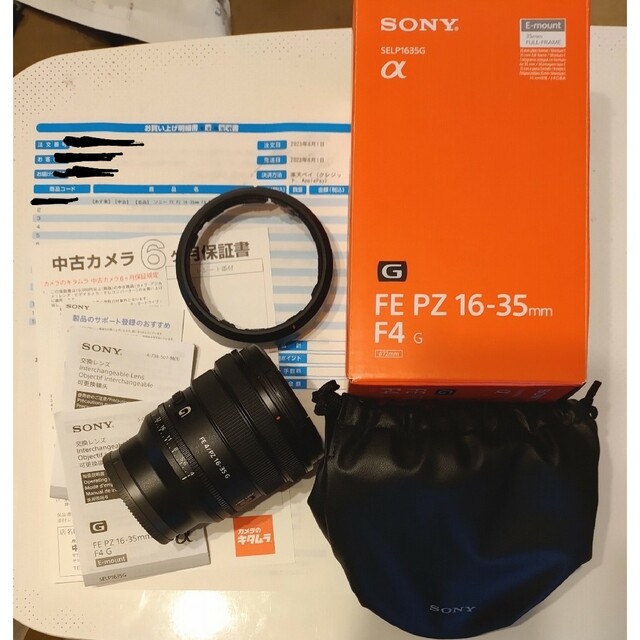 SONY(ソニー)のSony FE PZ 16-35mm F4 G SELP1635G ソニー スマホ/家電/カメラのカメラ(レンズ(ズーム))の商品写真
