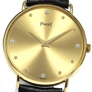 ピアジェ(PIAGET)のピアジェ PIAGET 90659 グベナー K18YG ダイヤ 手巻き メンズ _749954(腕時計(アナログ))