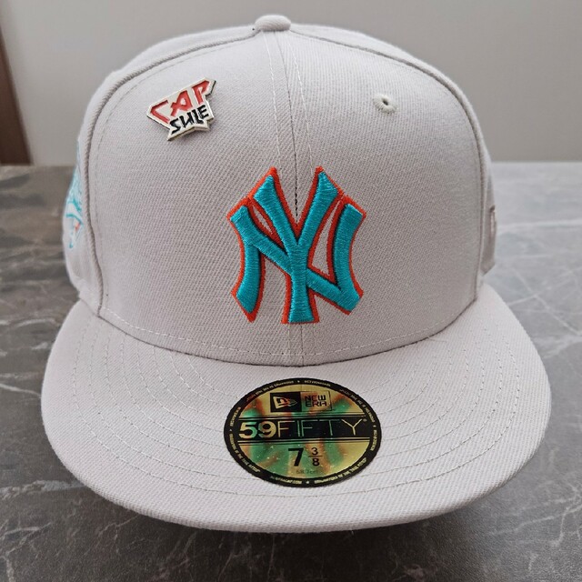 3/8 Newera 59fifty ニューヨークヤンキース ワールドシリーズ