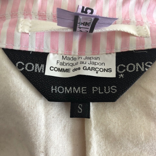 COMME des GARCONS HOMME PLUS(コムデギャルソンオムプリュス)の【COMME des GARCONS」 HOMME PLUS ライダース メンズのジャケット/アウター(ライダースジャケット)の商品写真