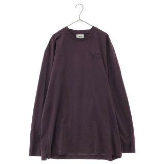 ワイスリー(Y-3)のY-3 ワイスリー M CL C LS TEE Noble Red HB3488 M CL C 長袖Tシャツ ロンT パープル(Tシャツ/カットソー(七分/長袖))