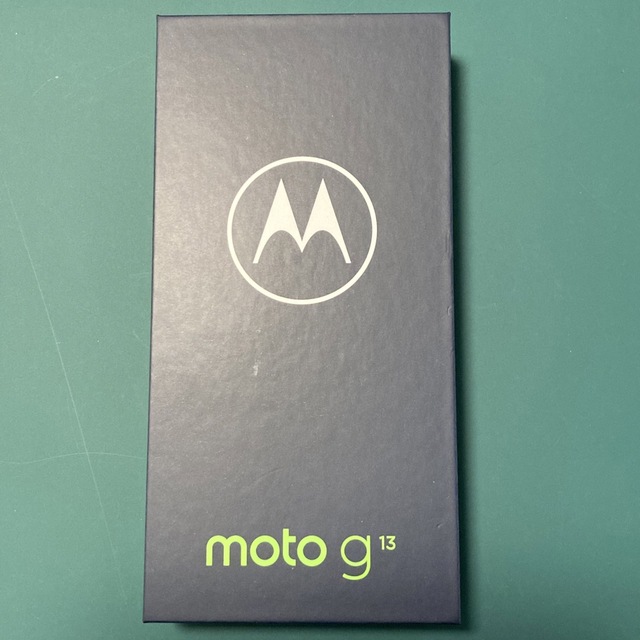 motorola【新品未開封】moto g13 128GB マットチャコール