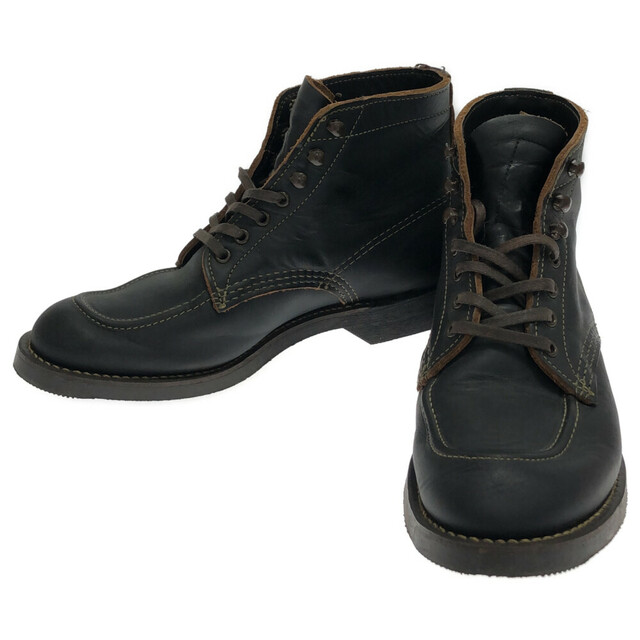 REDWING(レッドウィング)のRED WING レッド ウイング 1930s Sport Boot スポーツ ブーツ レザー ブラック US6/24㎝ 8075 メンズの靴/シューズ(ブーツ)の商品写真