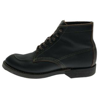 レッドウィング(REDWING)のRED WING レッド ウイング 1930s Sport Boot スポーツ ブーツ レザー ブラック US6/24㎝ 8075(ブーツ)