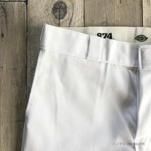 【新品】30×30 ホワイト(白) ディッキーズ 874 ワークパンツ