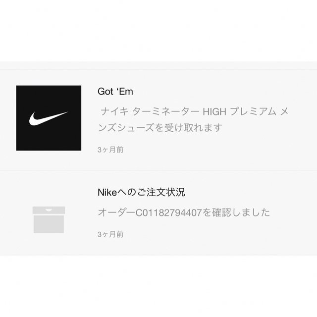 NIKE(ナイキ)のNIKE Terminator High Premium メンズの靴/シューズ(スニーカー)の商品写真