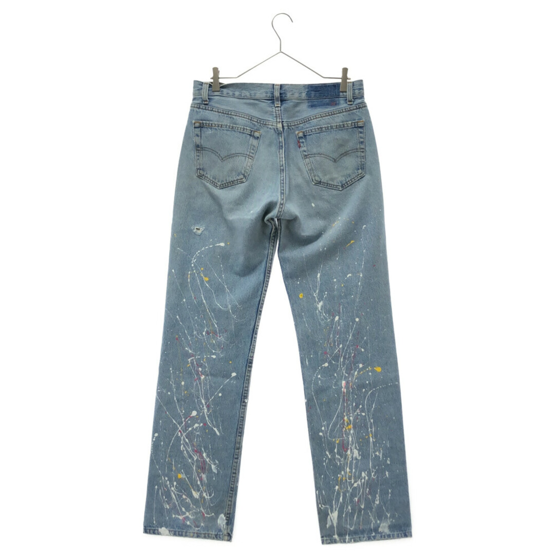 リーバイスLevi's501　ペイント加工　カラーデニムパンツ　W30　ジーンズ