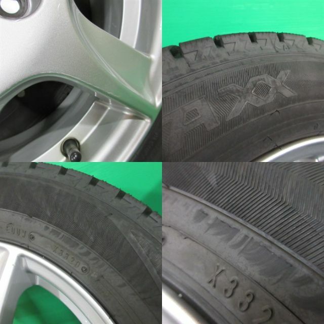 桜舞う季節 VW up! アップ 165/70R14 2020年バリ山スタッドレス