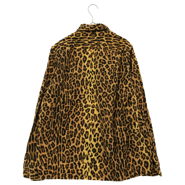 WACKO MARIA(ワコマリア)のWACKO MARIA ワコマリア LEOPARD SHIRT レオパード コットン 長袖シャツ ブラウン メンズのトップス(シャツ)の商品写真