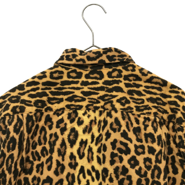 WACKO MARIA(ワコマリア)のWACKO MARIA ワコマリア LEOPARD SHIRT レオパード コットン 長袖シャツ ブラウン メンズのトップス(シャツ)の商品写真