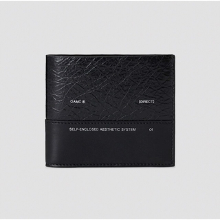 オーエーエムシー(OAMC)の【新品/投げ売り特価】OAMC FOLD WALLET BLACK(折り財布)