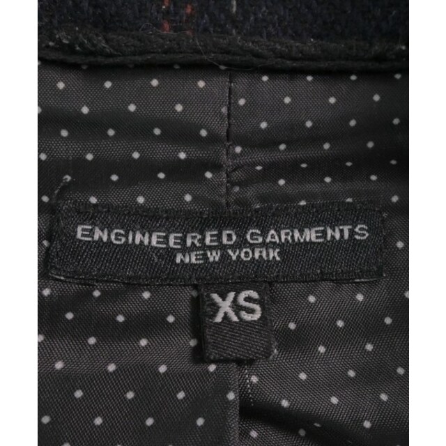 Engineered Garments(エンジニアードガーメンツ)のEngineered Garments ジャケット XS 濃紺x赤(チェック) 【古着】【中古】 メンズのジャケット/アウター(その他)の商品写真