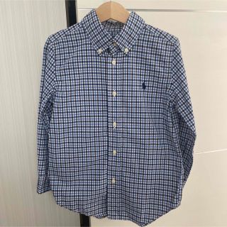 ラルフローレン(Ralph Lauren)の美品！ラルフローレン　チェックボタンダウンシャツ(ブラウス)